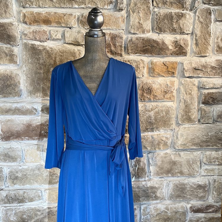 NY Navy B-Slim Cocktail Dress, Size 1X