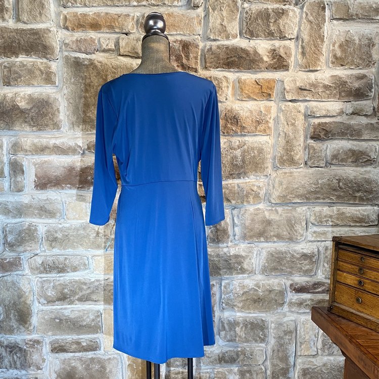 NY Navy B-Slim Cocktail Dress, Size 1X