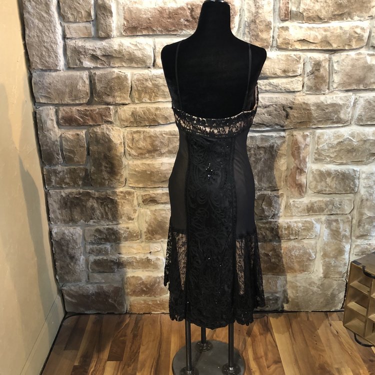 Sue Wong Vintage Sue Wong Black Party Dress, Size 8