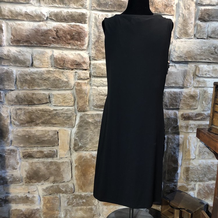 Calvin Klein Black Sequins Dress, Size M