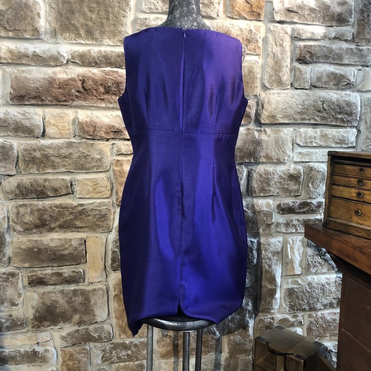 Kasper Purple Dress, Size 12