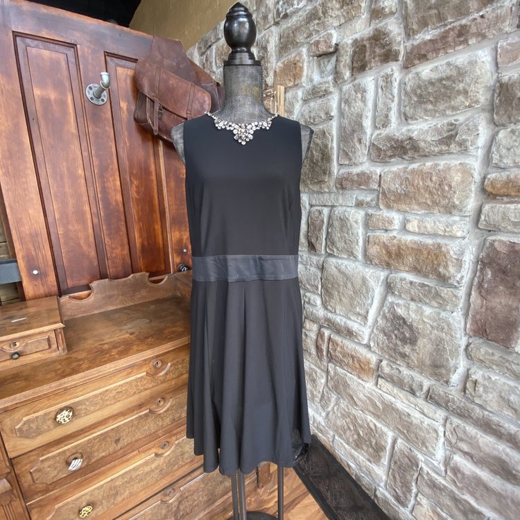 Ralph Lauren Black Holiday Dress, Size L