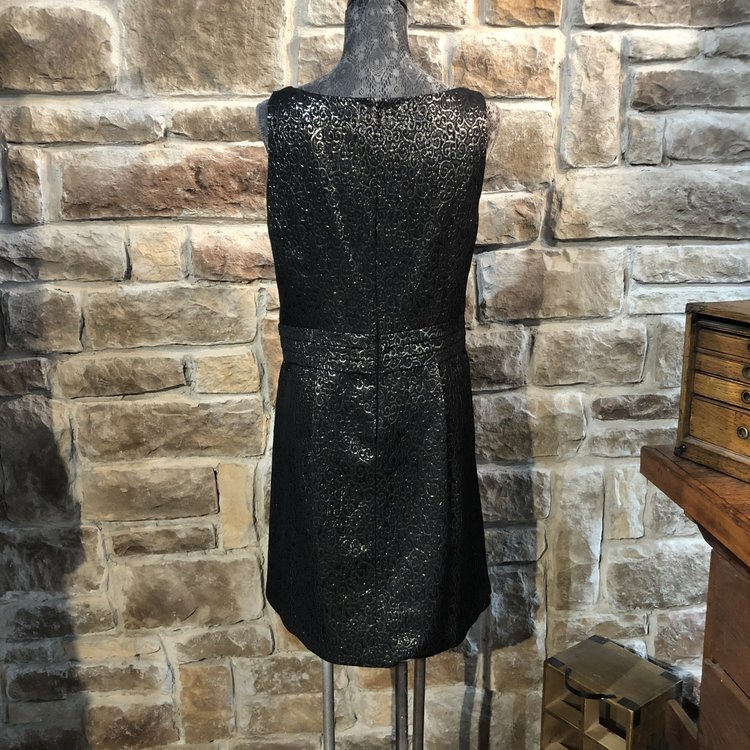 Taylor Metallic Cocktail Dress, Size 14
