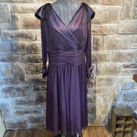 Jessica Howard Purple Dress, Size 24W