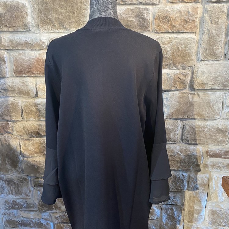 INC Black Dress with Bell Sleeves, Size 3x