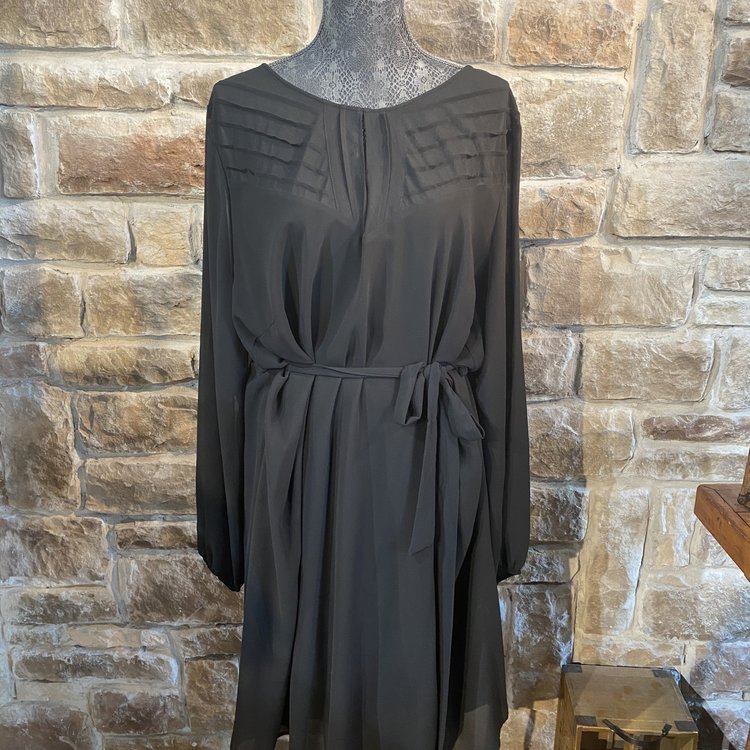 Anna Scholz Victoriana Black Party Dress, Size 20W