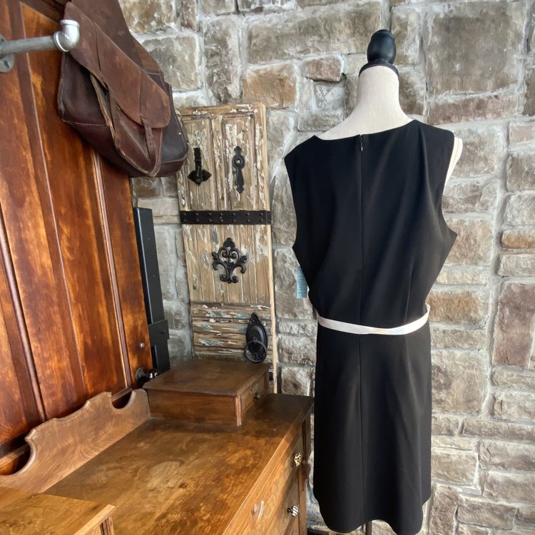 Calvin Klein Black Sheath Dress, Size 20W