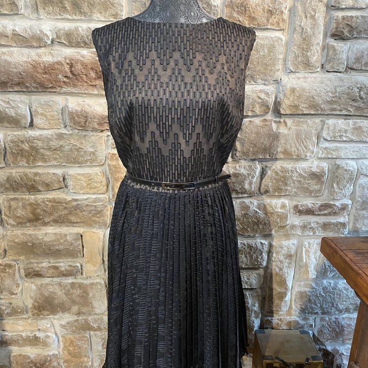 Adrianna Papell Black Shear Dress, Size 24W
