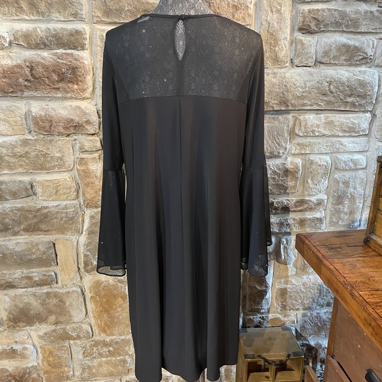 MSK Black Dress, Size 1X