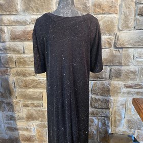 Black Cocktail Dress, Size 30W