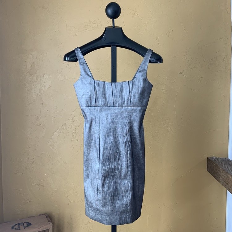 Calvin Klein Gray Mini Dress, Size 4