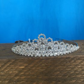 Small Silver Sparkly Tiara