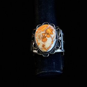 Orange Sea Sediment Jasper Bracelet