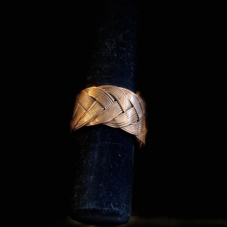 Copper Weaved Cuff