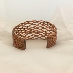 Loosely Woven Genuine Copper Bracelet