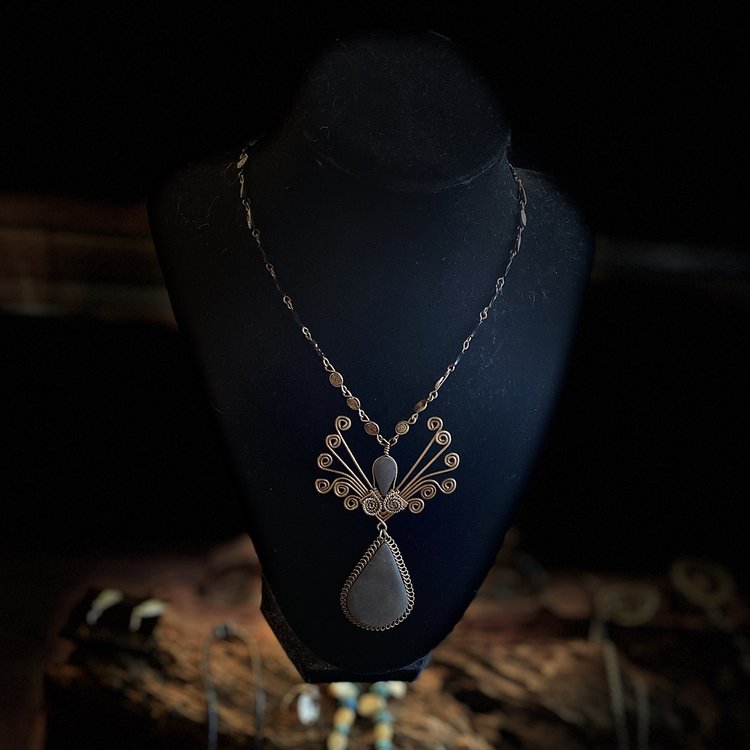 Peacock Pendent Necklace