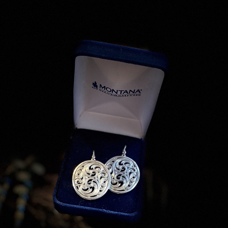 Silver Drop Earrings