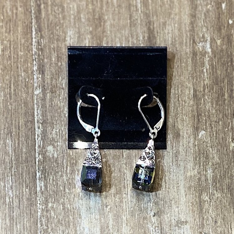 Cube Drop Earrings
