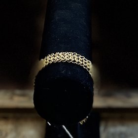 Brass 8” European 4&1 Link Bracelet