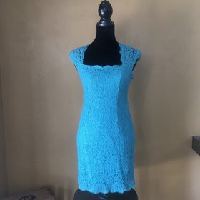 Adrianna Papell Jade Lace Dress, Size 8P