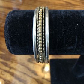Nickel, Silver, and Brass Bracelet
