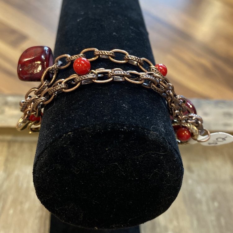 Red Stone Bracelet