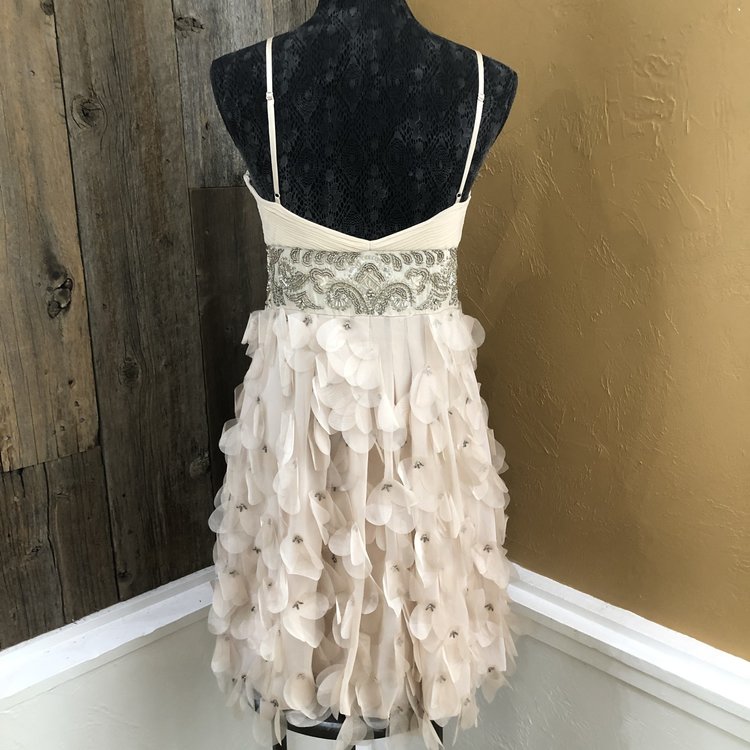 Sue Wong Blush Cocktail Dress, Size 12