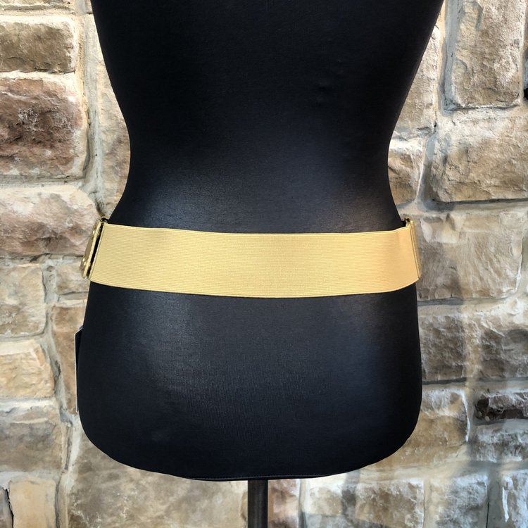 Gold Sequin Belt, Size 1X