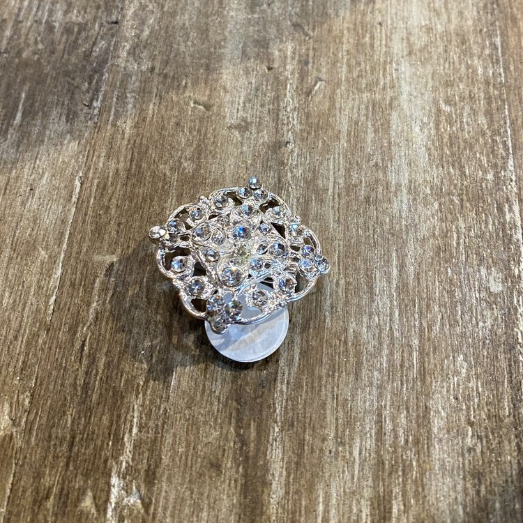 Silver Bling Pin