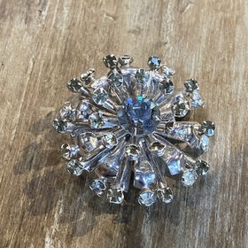 Rosette Bling Pin