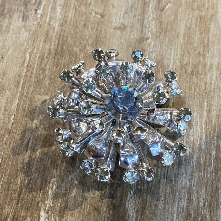 Rosette Bling Pin