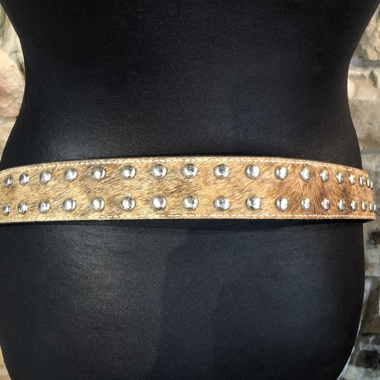 Nocona Bronze Faux Leather Belt