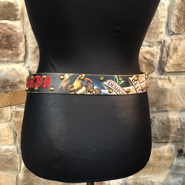 Ed Hardy Dishonor Belt, Size M