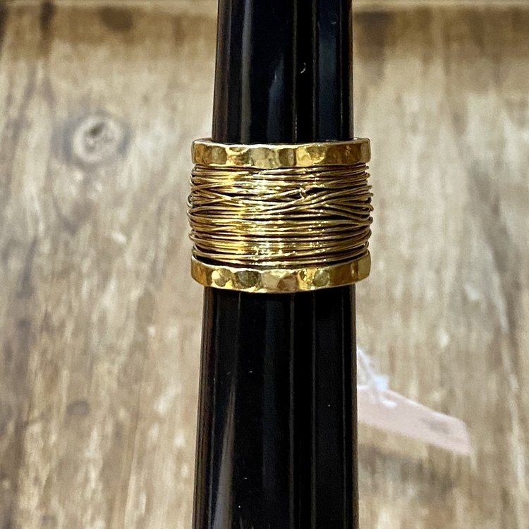Wire Wrap Ring, Size 7