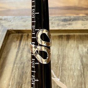 Two Loops Ring, Size 8