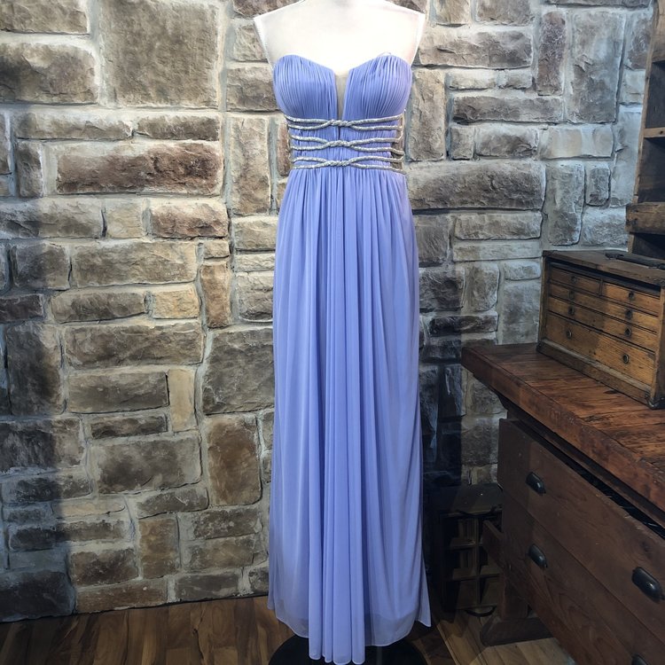 Terani Couture Lavender Embellished Gown, Size 12