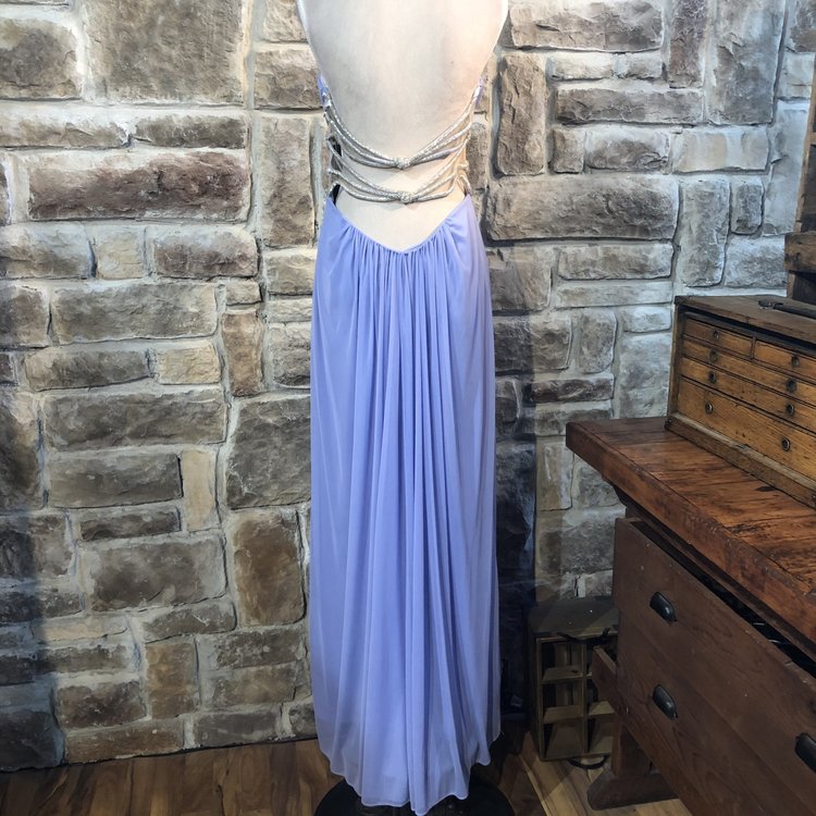 Terani Couture Lavender Embellished Gown, Size 12