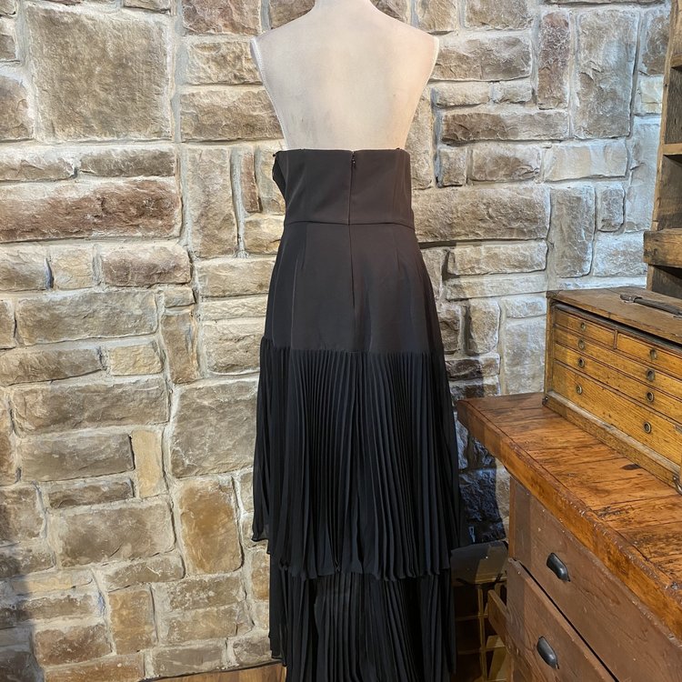 Laundry Black Hi-Low Evening Gown, Size 10