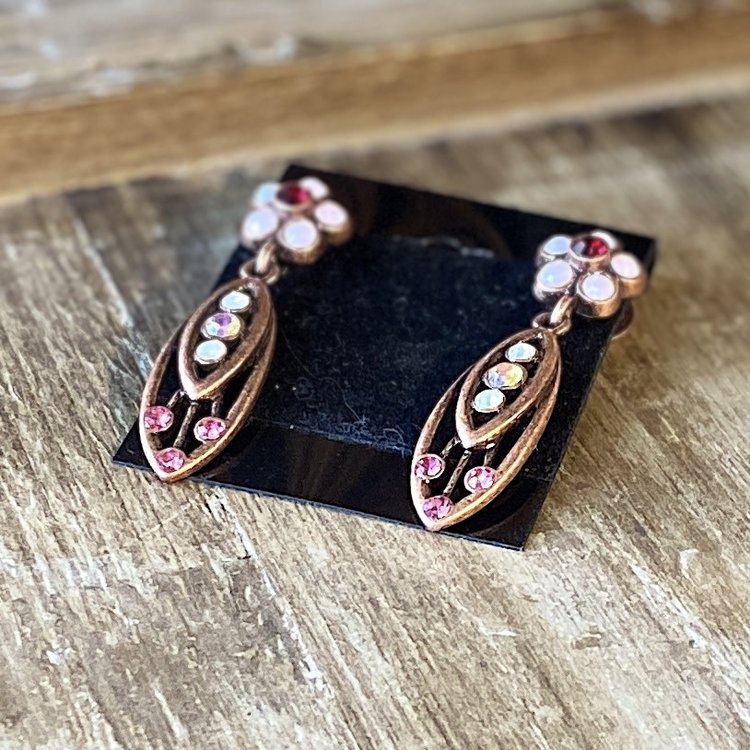 Flower Drop Earrings