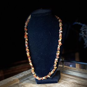 Agate Jasper Tigers Eye Necklace