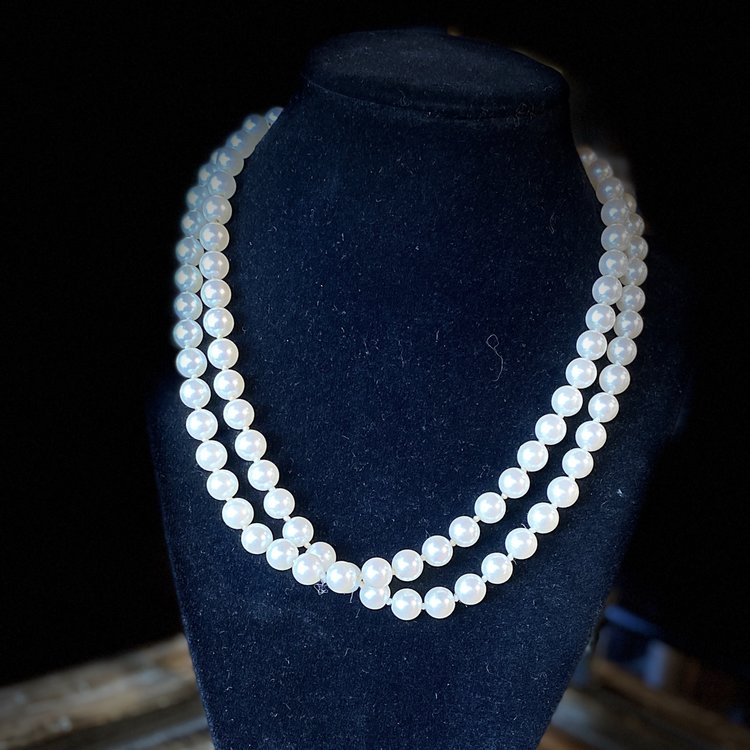 Long Pearl Necklace