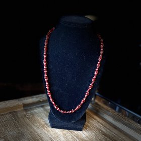 Red Beaded Necklace