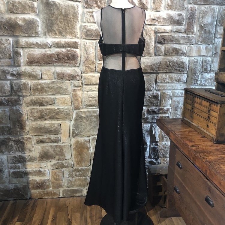 JS Collection Black Dress, Size 12