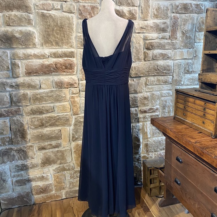 Ralph Lauren Navy Gown, Size 18