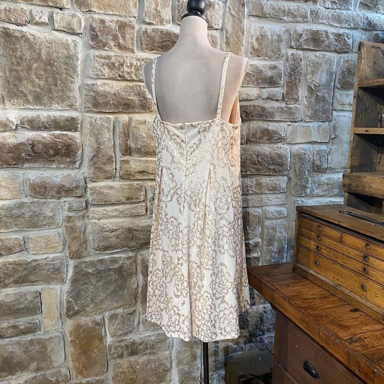 Nine West Blush Sequin Cocktail Dress, Size 14