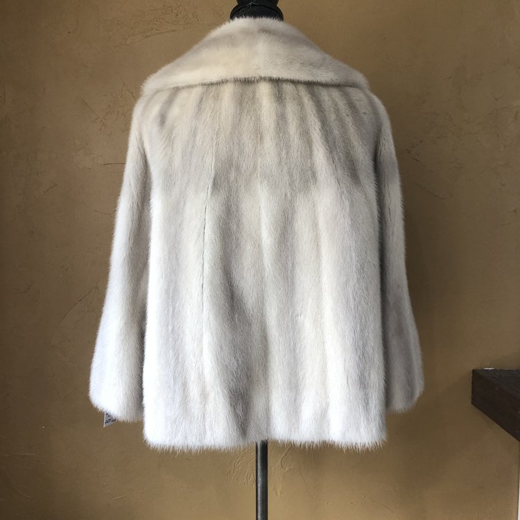 Nigbor Furs Azurene Mink Jacket, Size M