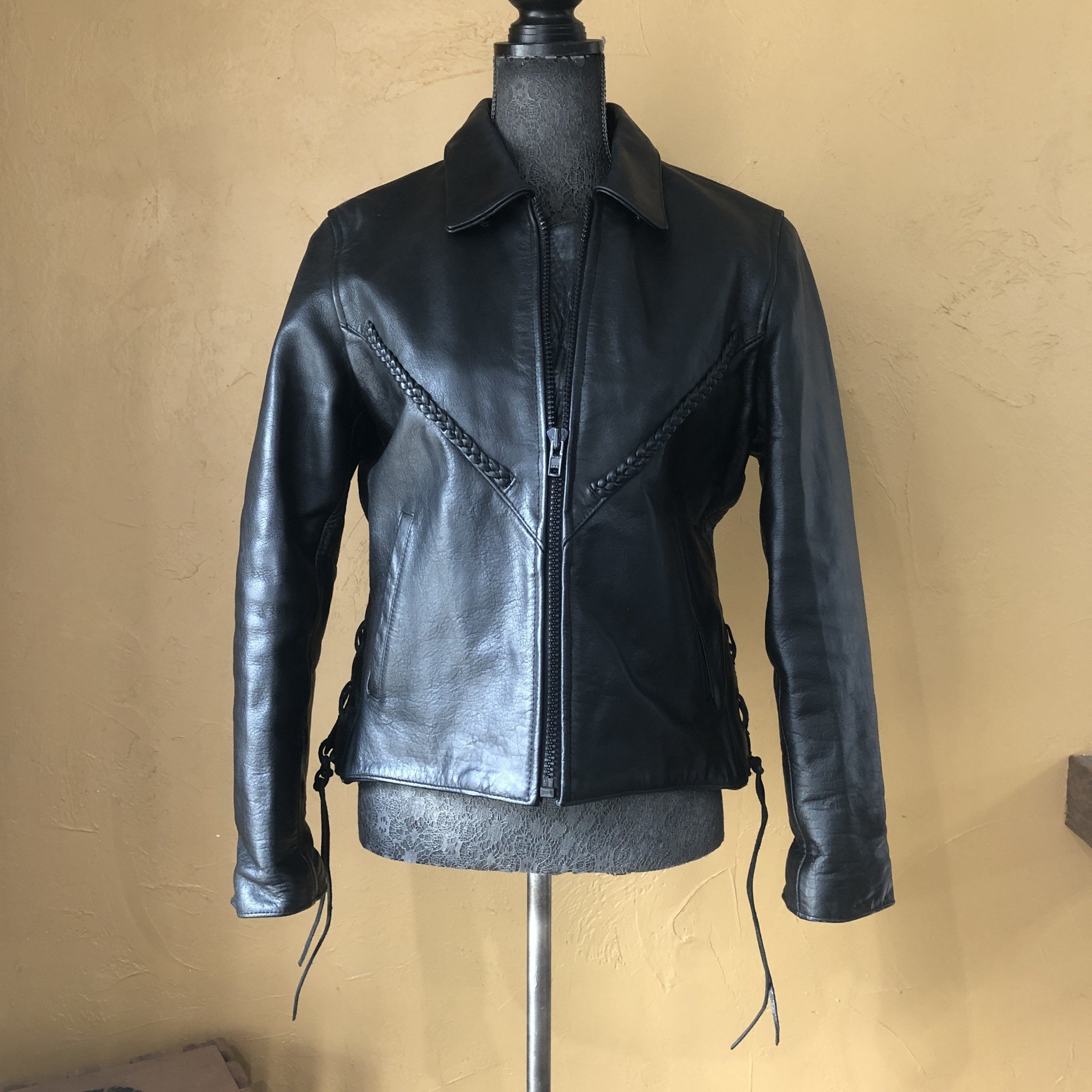 leather jacket lvc