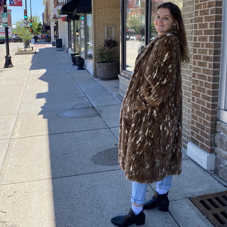 Mink Gill with Folded Sleeve, Size L