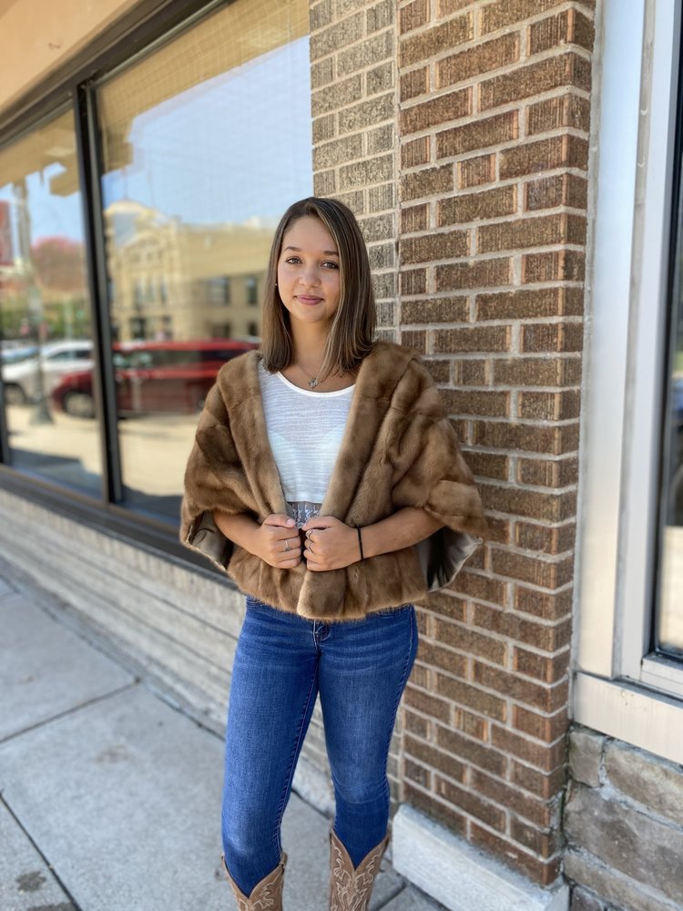 Autumn Haze Stole, Size L