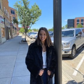 Black Mink Full Length Coat, Size L